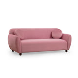 Bergen (223 x 83 x 86 cm) 3-sitssoffa Dammig rosa