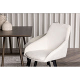 Kaseidon, Rosie Rektangulär matgrupp Beige,Svart, Mörkbrun, 120 x 80
