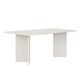 Melinda Matbord Wood White