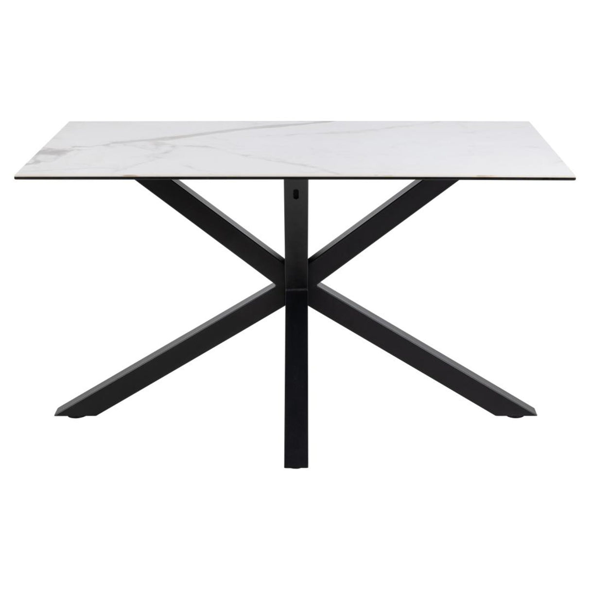 Verdun Matbord 75x135x80 cm Vitt Akranes
