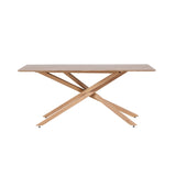 Piazza Rektangulärt matbord Mocka, 180 x 90, Rektangulär