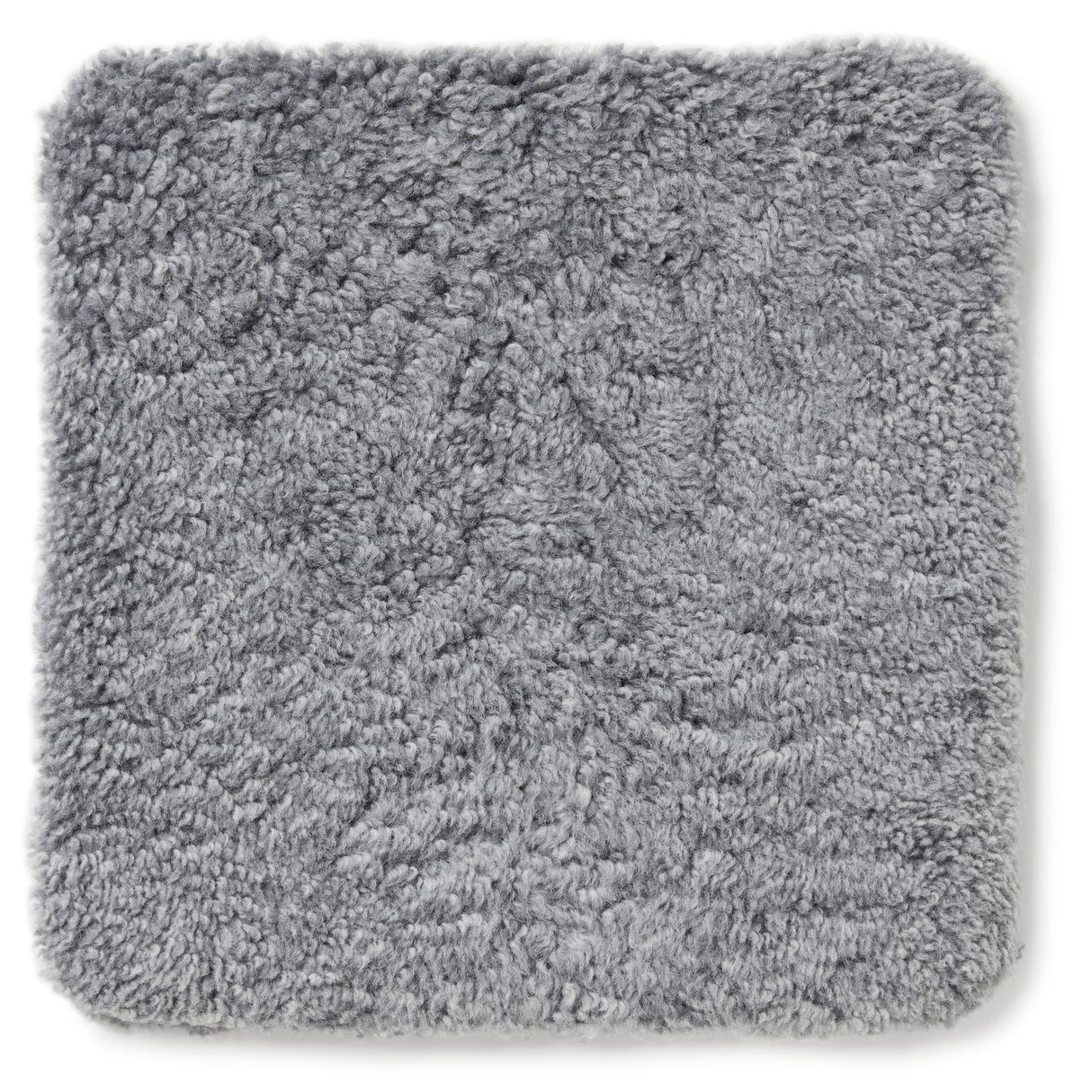 Curly 40x40 cm Sittdyna Charcoal Silvergrey