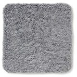 Curly 40x40 cm Sittdyna Charcoal Silvergrey