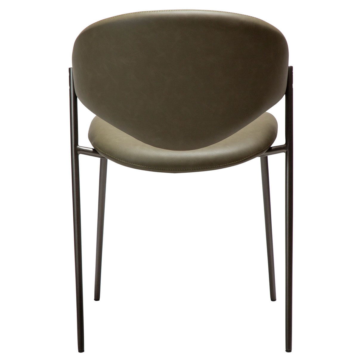 Zone Stol Dark Olive Art.Leather