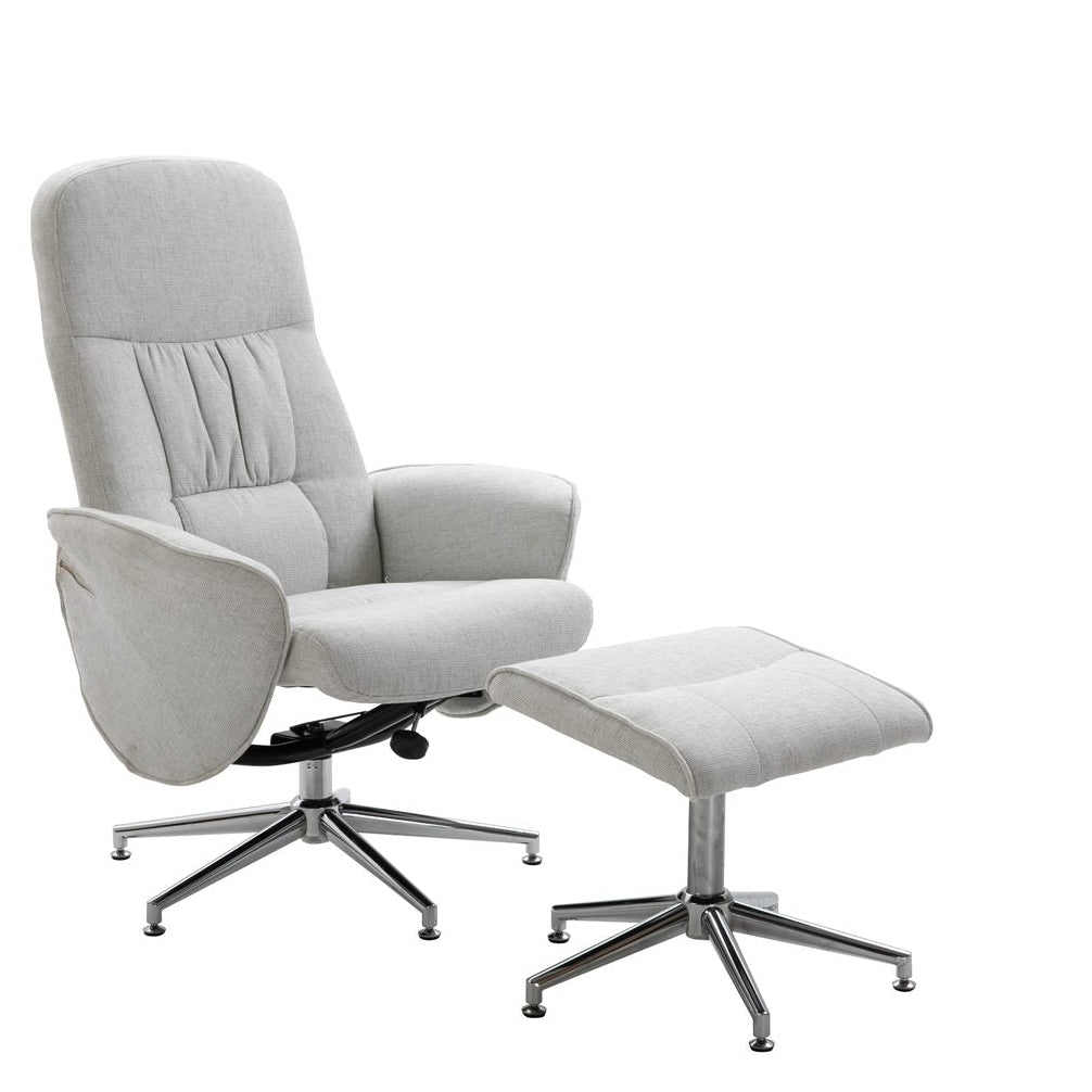 Rolf Fåtölj recliner Krom