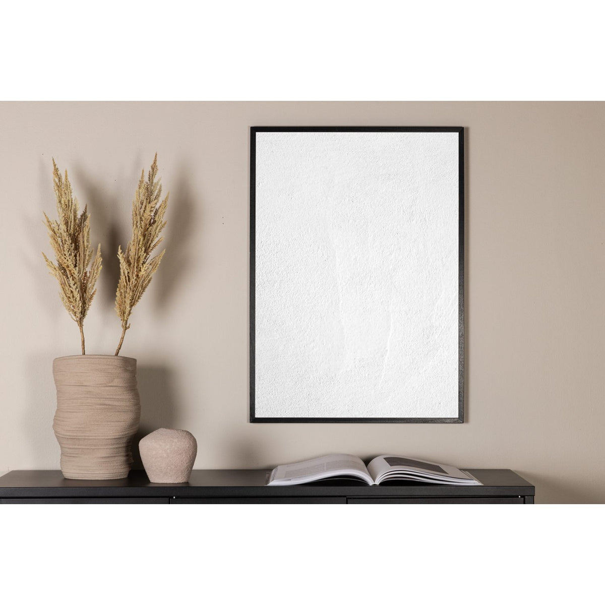 White Reveted Poster Vit, 50 x 70 cm