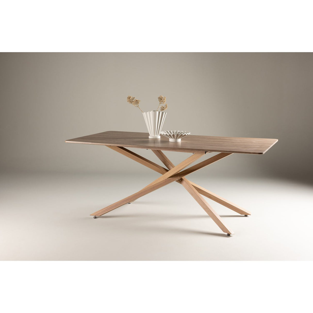 Piazza Rektangulärt matbord Mocka, 180 x 90, Rektangulär
