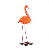 Flamingo akryl 110cm LED Ljusdekoration Ute