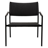 Loop Loungefåtölj Black