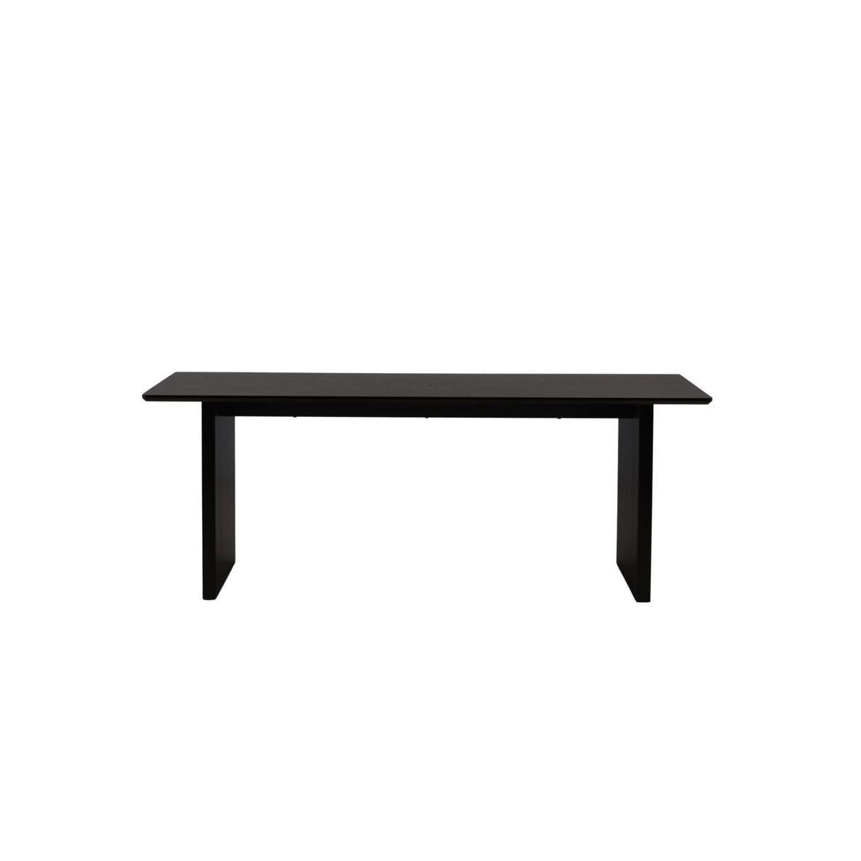 Vail Rektangulärt matbord Svart, MDF, 200 x 100