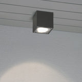 Cesena LED 6W Mörkgrå Taklampa Ute