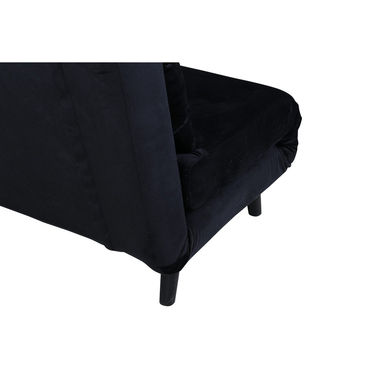 Vicky Fällsäng Svart, Polyestersammet