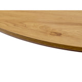 Classico Matbord Rund 100 cm Naturlig ek