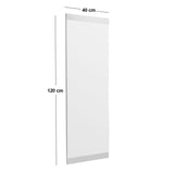 Marrakech (40 x 120 x 2,2 cm) Vit Spegel