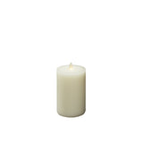 Vaxljus gräddvitt, varmvit LED 2xC Dekorationsljus El 8,1x15,2 cm