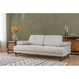 Kingston (199 x 99 x 83 cm) 2-sits bäddsoffa Vit