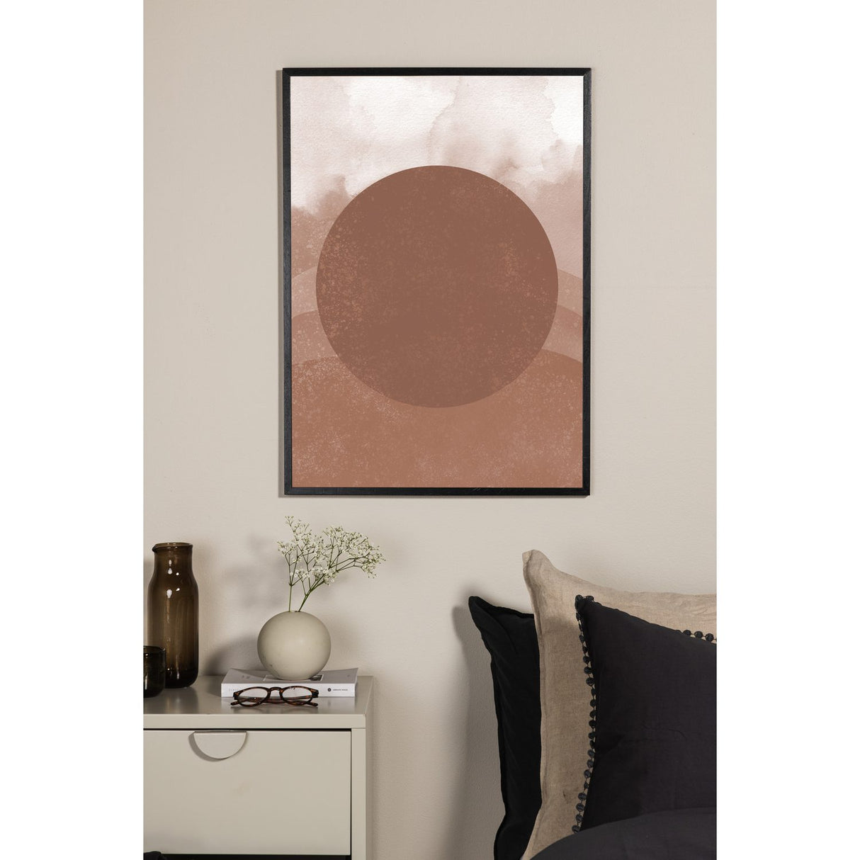 Mjuka nyanser Poster Brun, 70 x 100 cm
