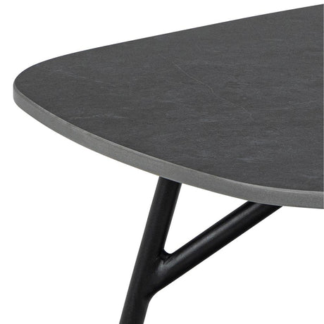Bastille Soffbord 120x60 cm Svart