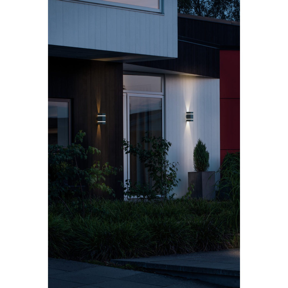 Cremona HP-LED 2x3W Mörkgrå Vägglampa Ute
