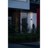 Cremona HP-LED 2x3W Mörkgrå Vägglampa Ute