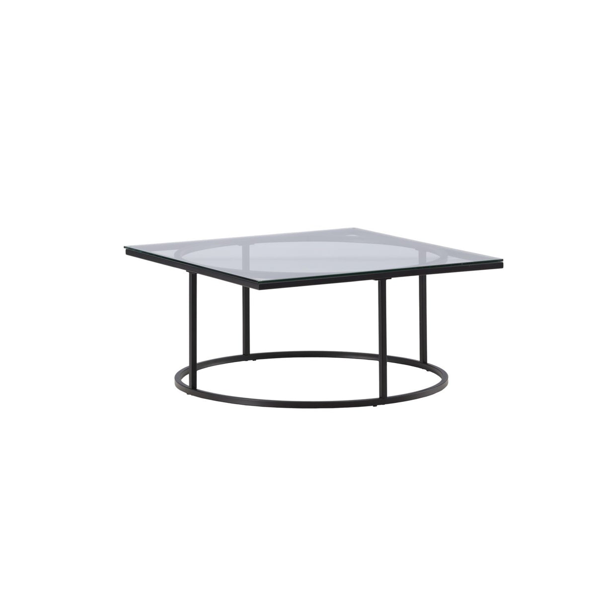 Skanör Soffbord Black, 90 x 90
