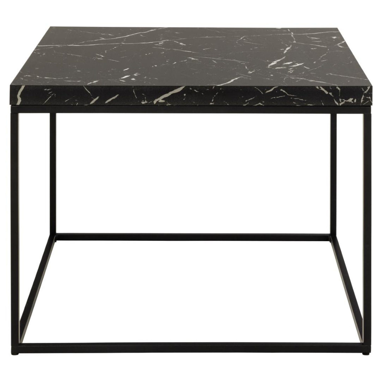 Barossa Soffbord 45x60x60 cm Svart Marquina