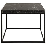 Barossa Soffbord 45x60x60 cm Svart Marquina