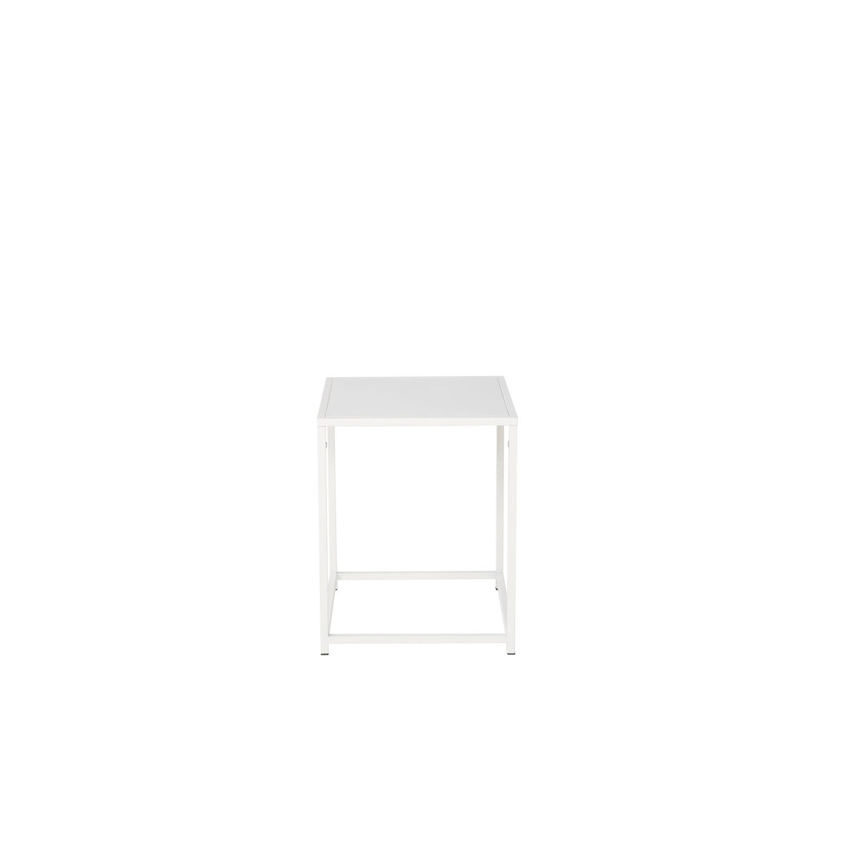 Staal Sidobord White, 37 x 38