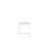 Staal Sidobord White, 37 x 38
