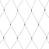 Nät Frostad LED Svart kabel 24V/IP44 Ljusslinga Ute 2.5x1.5m, Färgad