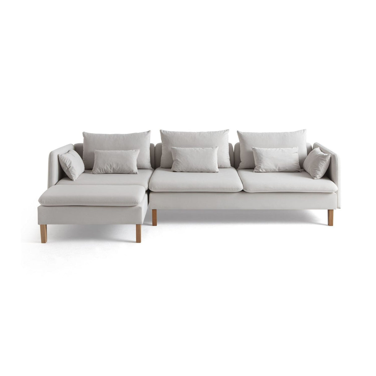 Quito Relax (185 x 95 x 92 cm) Hörnsoffa Creme
