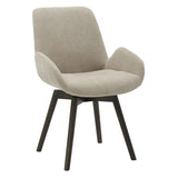 Camden Matstol med Snurr beige/brun ek