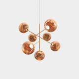 Whirl Ljuskrona Large Copper