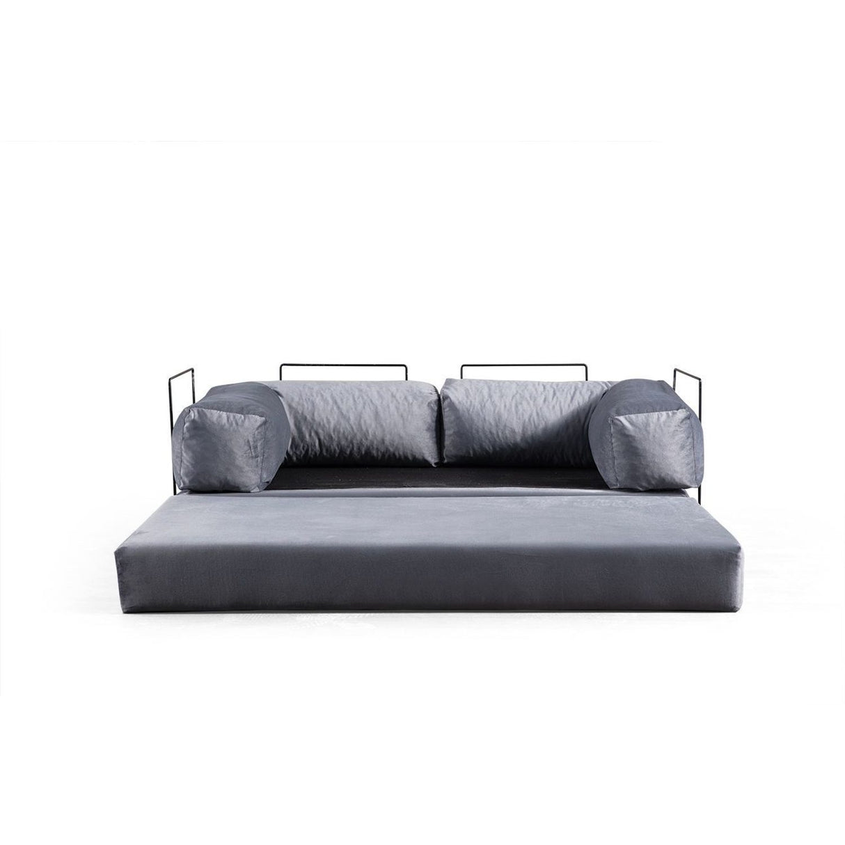 Tropea 2-sits bäddsoffa Stålgrå