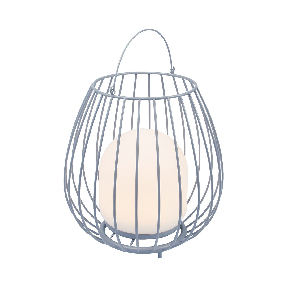 Uppladdningsbar Jim To-Go Bordslampa Grå