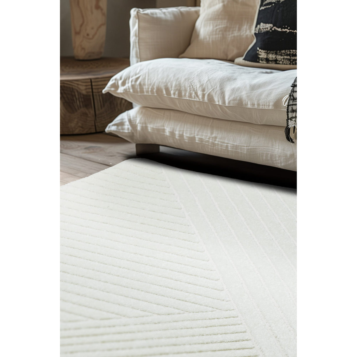 Ocktavia Wiltonmatta 200x290 cm Vit