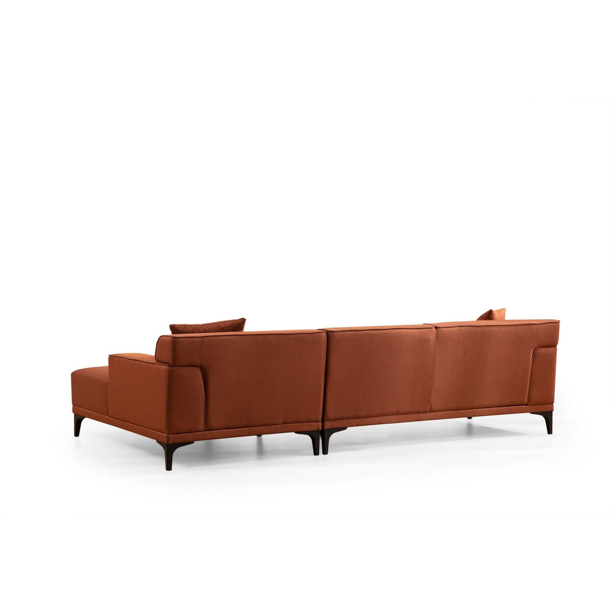 Tbilisi Corner (165 x 90 x 110 cm) Hörnsoffa Orange, Höger