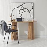 Nicosia (120 x 75 x 60 cm) Skrivbord Sapphire Oak