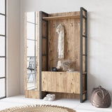 Paramaribo Slim (90 x 180 x 34 cm) Atlantisk furu Hallstativ