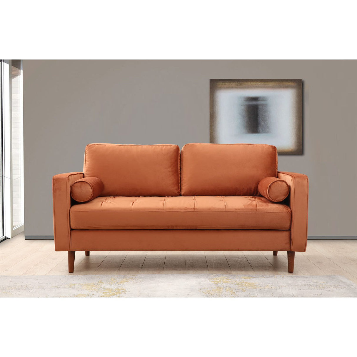 Verona (175 x 90 x 70 cm) 2-sitssoffa Orange