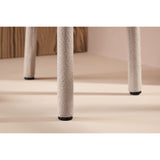 Astoria Matstol Beige, Bouclé, 54 x 83 x 52