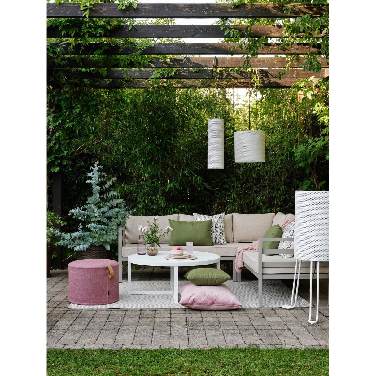 Weldon Hörnsoffa Khaki/Sand