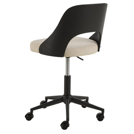 Lucy Skrivbordsstol Svart/Beige