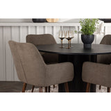 Olivia, Tomorrow Rund matgrupp Brun, Svart, ⌀110
