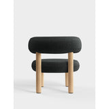 Fat Loungestol Melange Nap Dark Grey NAW