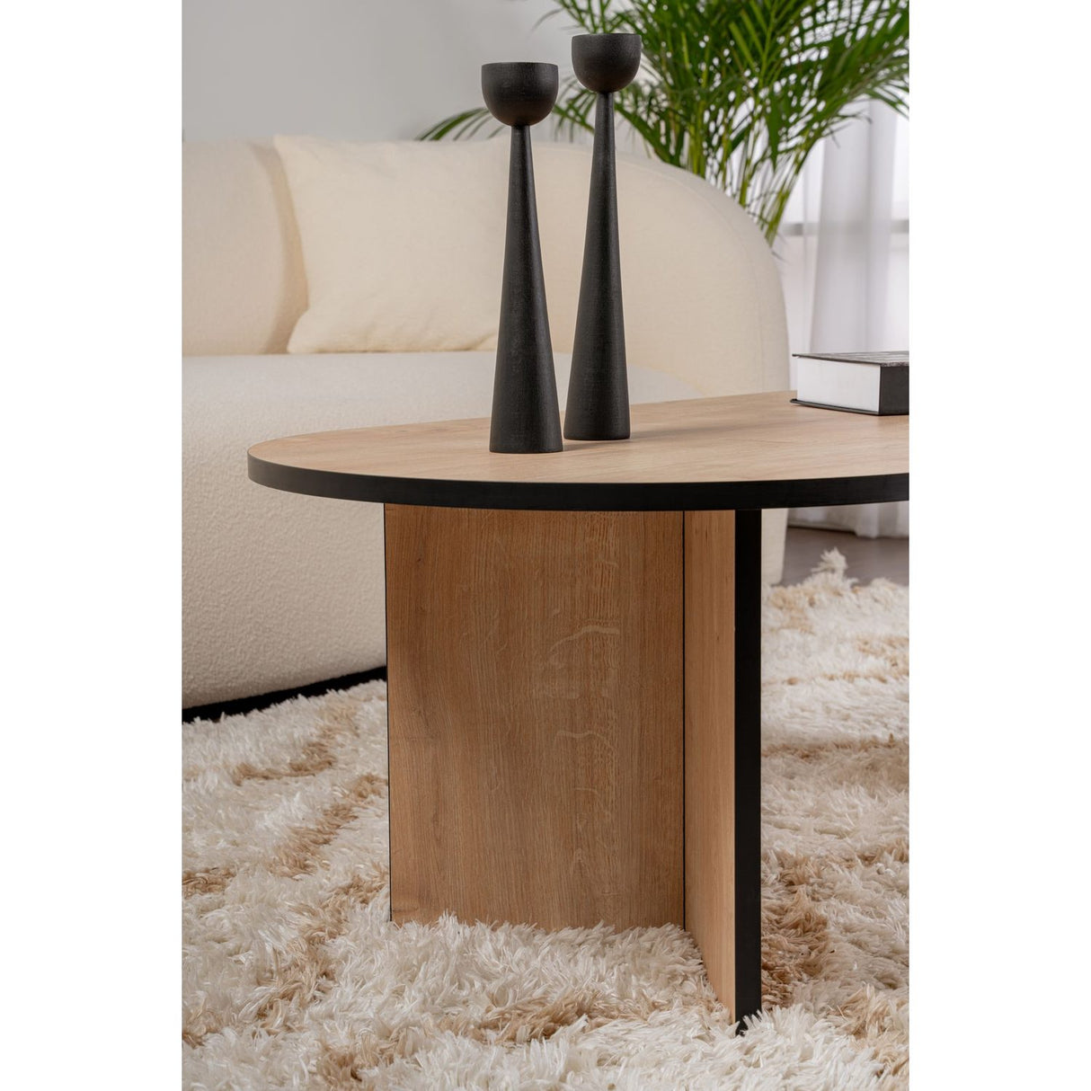 Trentino Soffbord Sapphire Oak Svart