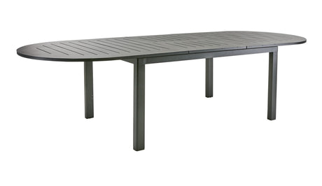 Lomma Elipse 220-280x110 cm Utebord Svart