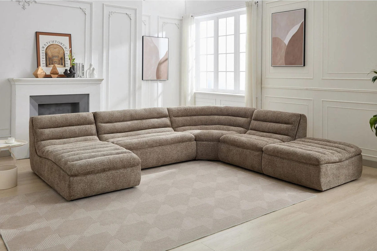 Solo Mittdel/Fåtölj Soffa Mink