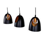 Elda Takpendel Svart, 16 x 17 x 75