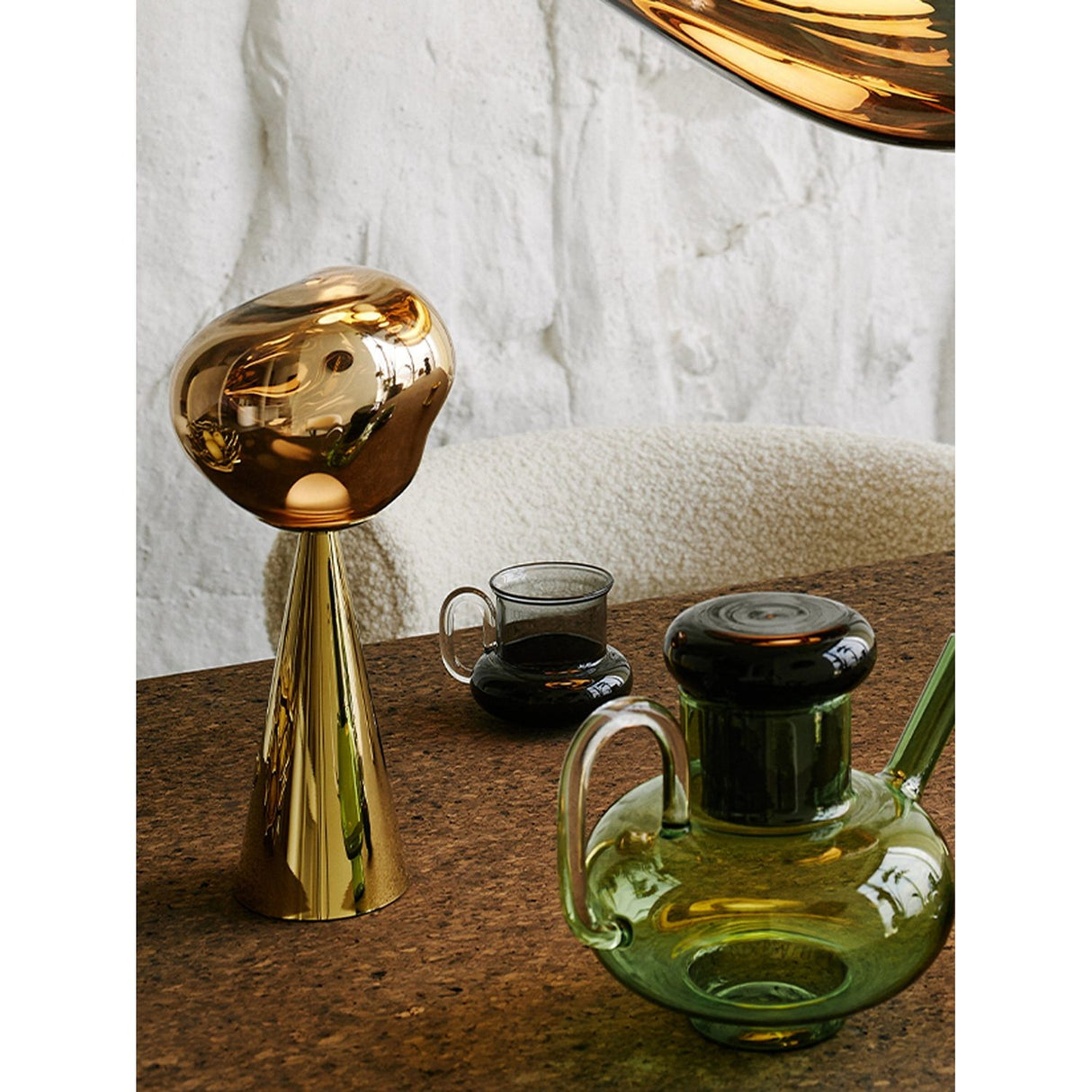 Melt Portable Portabel lampa Gold